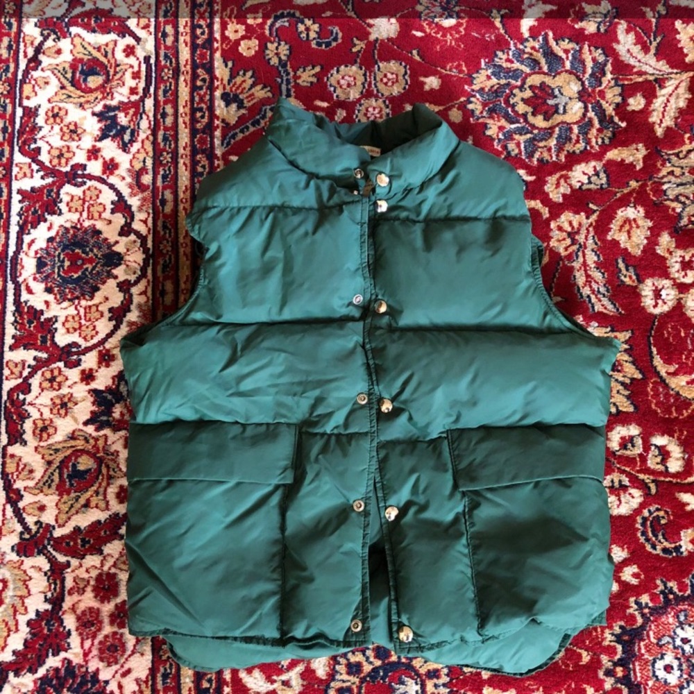 Vintage L. L. Bean goose down puffer vest